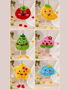 1 Pc Felt Fruit Handmade Craft, Non-Woven Fabric Sewing Fun, Decorative Hanging Accessory, Creative DIY Craft Kit, Educational Toy For Children