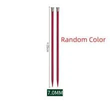 2/22Pcs/Pack Multicolor Knitting Needles Sweater Needles For Knitting Sweater Weaving Tools DIY Knit Accessories Random Color