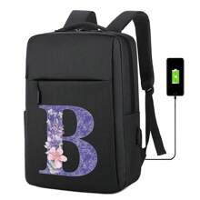 Mochila minimalista para hombres, mochila versátil de gran capacidad para estudiantes, computadoras, viajes, bolsa de negocios unisex lavable