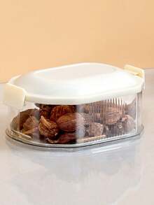 1件/2件/3件/4件/5件厨房香料香草调味品食品收纳盒密封储物盒 - 白色 - 查看 17