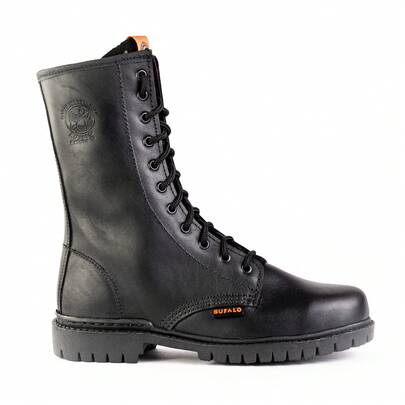 Botas De Trabajo Rudo Altas Tácticas Policiales Agujetas