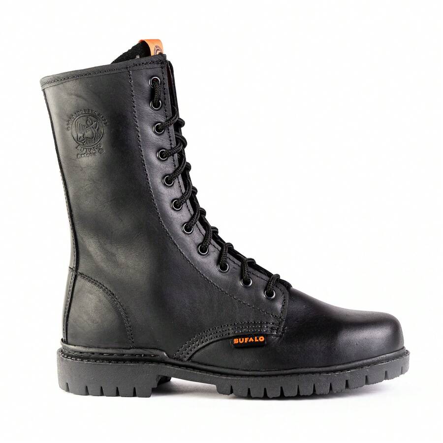 Botas De Trabajo Rudo Altas Tácticas Policiales Agujetas