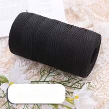 2.5mm X 218yards Flat Polyester Ribbon Yarn For Knitting & Crochet, Polypropylene Tassel Cord For Sun Hats, Bags, Wallets, Shoes, Mats, DIY Crafts, Decoration Projects - Multicolor - View 26