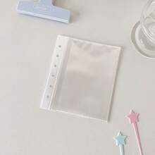 A5/A7 活页相册，带 6 个环、明星照片卡、学生 DIY 计划簿、返校、学校用品