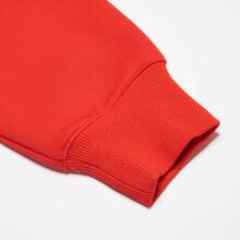 Puma Couples' Embroidered Sweatshirt Pullover Sweatshirt, Unisex Casual Design 62182705 - Chinese Red - View 7