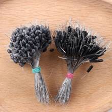 300 peças de silicone para linha de pesca, rolha oval para linha de pesca profissional, resistente a fios, equipamento de pesca