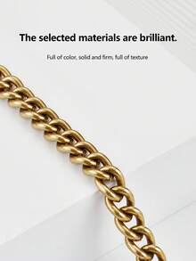 Fashionable New Shoulder Bag Chain Strap Replacement Accessory High-Grade Metal Extender Chain Detachable & Adjustable Length - Bronze - View 8
