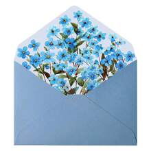Set da 6 pezzi di buste e carta da lettere a tema floreale romantico, con buste ed carta con eleganti motivi floreali, adatti per lettere d'amore, note, matrimoni, inviti, delicata carta da lettere e buste floreali, buste per cartoline, forniture scolastiche, back to school