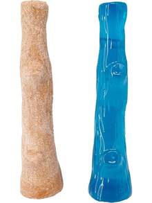 Outward Hound Dogwood Wood Durable Dog Chew Toys, Real Wood & Calming, 2-Pack, Medium - 山茱萸幼犬(2隻裝) - 查看 1