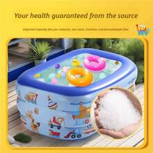 Piscina inflable familiar para niños, piscina grande para familia para uso al aire libre, piscina de natación de PVC reforzado