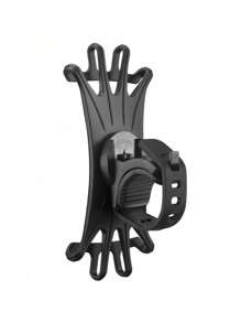 1pc Multifunction Rotatable Silicone Bicycle Phone Holder, Motorcycle Electric Bike Navigation Bracket For Riding, Multi Colors