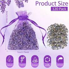 5 pièces Sacs de sachet de lavande pour tiroirs et placards, parfum frais, sacs parfumés pour placards, couleur pourpre, sachets parfumés pour tiroirs et armoires, décoration maison et salle de bain à plante fraîche, sacs parfumés en tissu violet clair/foncé, cadeaux de fête, décoration de vacances, accents maison, sacs refermables à design de plante