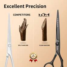 6.5-Inch Multiple Color Options, Pointed Hair Scissors, Cutting Scissors, Suitable For Hairdressers/Salons/Families/Men/Women/Adults Scissors