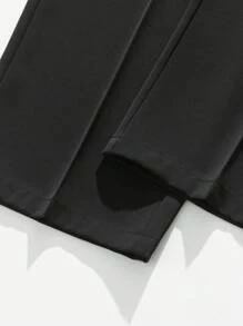 WASSUP OTHER Pantalons d'été pour hommes, pantalons de costume pour hommes d'affaires, pantalons longs slim à la mode, légers pour le travail et les loisirs