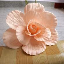 1pc 50cm Artificial Large Peony Flower For Decoration,Huge Artificial Silk Peony Flower Decoration, Artificial Peony Flower Faux Flower Realistic Large Simulation Flower Wedding Reception Props For DIY Craft Living Room Decor, Home Decor,Wedding Decor, Birthday Decoration, Garden Decor And Indoor Outdoor Decoration
