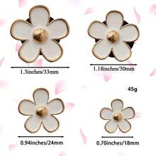 4pcs/Set Fresh Little Daisy Blossom Decoration Car Air Vent Clip, Car Air Freshener Decor