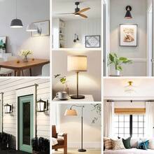 Bombillas LED A19 13W Luz Diurna 5000K Paquete de 4 - Blanco suave - Ver 9