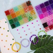 1 set de nuevas pulseras de cuentas, diseño casual y lindo, configuración DIY de múltiples estilos, patrón de dibujos animados, estilo femenino, decoración de joyas, colgante encantador, arte decorativo