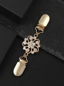 Xiacheng 复古毛衣披肩夹 复古开衫领夹 正装衬衫胸针夹 女士女孩佩戴 | 6 种款式