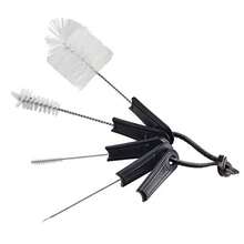 Espresso Brush Machine Cleaning Brush 5pcs Coffee Machine Cleaning Brush Pack Barista Tools For Cleaning Espresso Machine Group Head Steam Wand Milk Frother Drip Tray Coffee Mug - Black - View 1