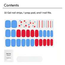 Dashing Diva Gloss Nail Art - Blue Jean - 32ct - 1 - View 6