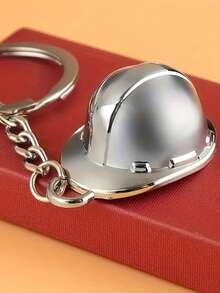 1pc Miniature Simulation Helmet Key Chain, Keyring, Bag Accessory Car Accessories Bag Charm Backpack For School Cute Goth Y2k Halloween Accessories Teachers Day Bag Accessories Lanyards With Id Holder Car Accessories Bag Charms Christmas Gift