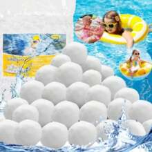Bolas filtrantes de 45kg para piscinas, medios de reemplazo para sistemas de filtros de piscinas