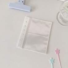 A5/A7 活页相册，带 6 个环、明星照片卡、学生 DIY 计划簿、返校、学校用品