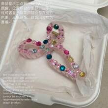 Elegant Rhinestone Bow Hairpin - Retro Style, Non-Slip Ponytail Clip, Sweet And High-End Jelly Bow Clip, Slouchy Niche Hair Hair Claw, Luxury Retro Style | Light Luxury Czech Rhinestone Super Flash, Suitable For Ladies And Girls | Parties And Special Occasions | Luxury Hairpin Hair Clips Hair Jaw Clip Hair Clamps Hair Clutch Hair Catcher Clip, Claw Clip Fall Winter Hair Accessories For Women For Vacation Outfits Woman