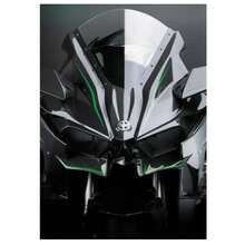 1 件可选框架海报墙艺术 K-KawaSaki N- H2-R 酷炫摩托车 LOCO 海报墙艺术印刷防水家居客厅卧室酒吧美学装饰