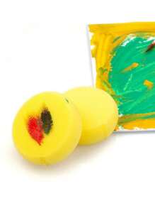 5/10 Pieces Round Painting Sponge, Daily Doodle Tool