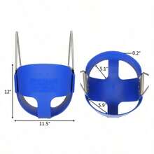 Swing Set Stuff Highback Full Bucket Swing Blue - Blue - View 2