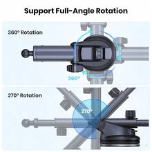 TOPK Ultra-Durable Cell Phone Holder For Car, D34N Universal Mount Dashboard Windshield Vent Compatible With IPhone 15 14 13 12 Pro Max, With Most Of The Mobile Phones