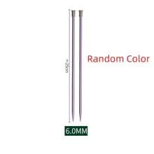 2/22Pcs/Pack Multicolor Knitting Needles Sweater Needles For Knitting Sweater Weaving Tools DIY Knit Accessories Random Color