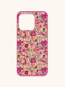 Ốp điện thoại TPU màu hồng họa tiết hoa, ốp điện thoại hoa văn cổ điển, ốp điện thoại phong cách Y2K, ốp điện thoại TPU màu hồng hoa nhiều màu, tương thích với iPhone & Galaxy S26/S26 Plus/S26 Ultra, quà tặng mùa xuân. - Nhiều màu - Xem 24