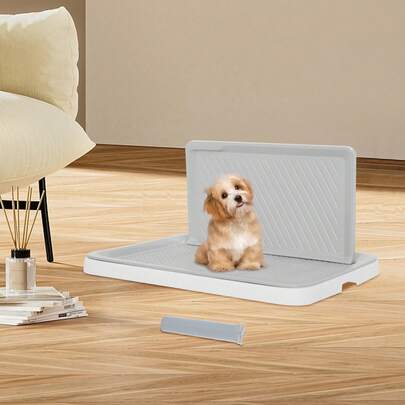 kangten Pet Puppy Dog Loo Pee Training Tray Easy Clean Dog Toilet Potty Tray Pan Dog Toilet Potty Training Tray