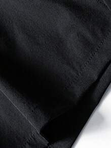 1-Piece, Men's Quick-Dry Lightweight Athletic Shorts, Pocket Zipper And Drawstring At Waist, Letter Printing, Suitable For Gym Workouts, Running, And Climbing