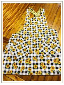 Cross-Shaped Apron, Craft Art Supplies - White - View 6