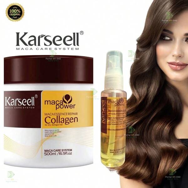 Kit Óleo 50ml + Mascara Collagen 500gr