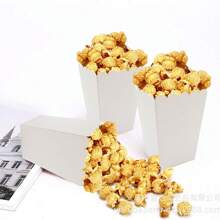 Verstärkte faltbare Kuchenförmchen, Backförmchen, hitzebeständige Popcornboxen mit Antihaftbeschichtung