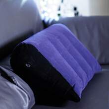 SM Product, Sex Toys, Color-Selectable Triangular Inflatable Pillow With Short Plush Skin-Friendly Design: Height Elevation Adjusts Positions To Promote Optimal Body Alignment, Ideal For Couples Seeking Unique Intimate Nights And Enhanced Experiences.