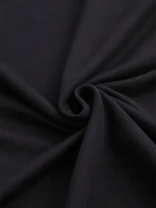 Apparel, Shoes And Jewelry > Women's Fashion > Plus Size Women's Clothing > Ready-To-Wear > Plus Size Tops > Plus Size T-Shirts Supple - 黑色 - 查看 5