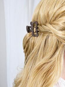 3PCS Solid Color Casual Retro ABS Plastic Women's Hair Clips, Bow, Flower, Cloud Shape, Front Bangs & Ponytail, Suitable For All Seasons Hair Claw Claw Clips Hair Jaw Clip Hair Clamps