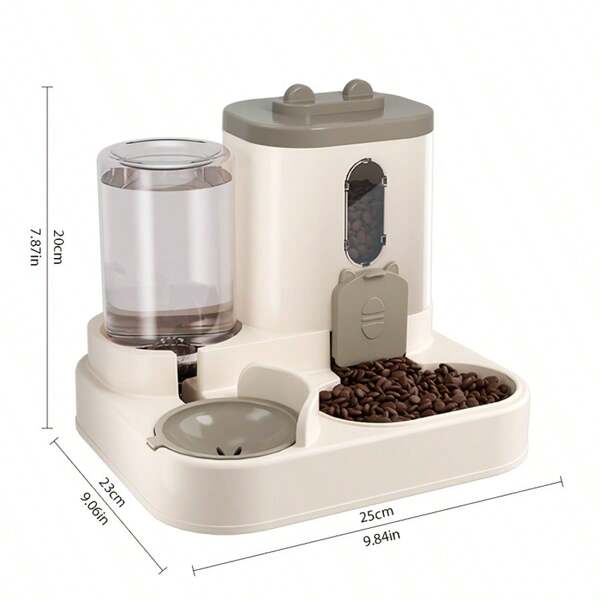 Pet Cat Water Dispenser Cat Supplies Cat Food Water Dispenser Lunch Box Cat Bowl Cat Supplies Cat Stuff Cat Dog Feeder