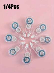 1 PIEZA/2 PIEZAS/4 PIEZAS Cinta adhesiva de doble cara, libre de ácido, para manualidades de scrapbooking, collage, álbumes de fotos, suministros escolares, cinta permanente, perfecta para dispensador de cinta adhesiva para manualidades y scrapbooking