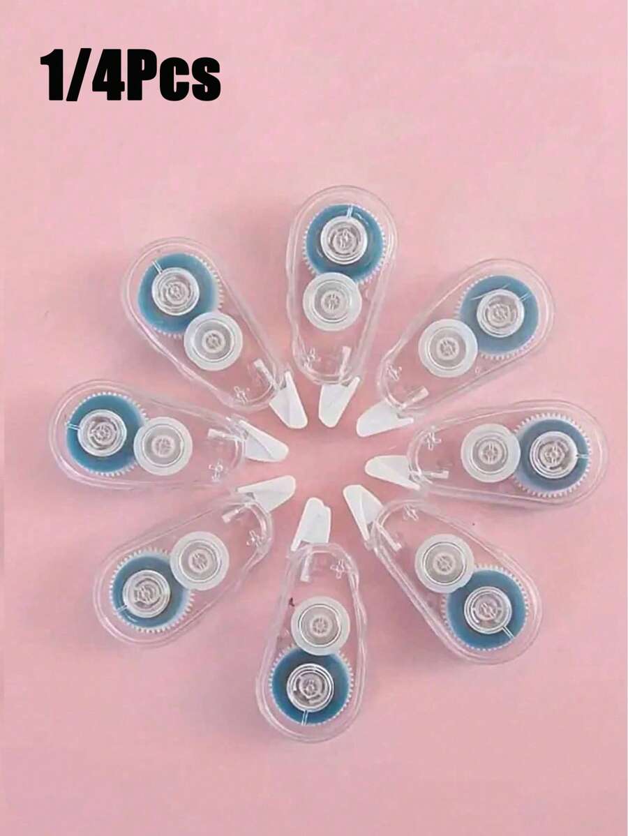 1 PIEZA/2 PIEZAS/4 PIEZAS Cinta adhesiva de doble cara, libre de ácido, para manualidades de scrapbooking, collage, álbumes de fotos, suministros escolares, cinta permanente, perfecta para dispensador de cinta adhesiva para manualidades y scrapbooking