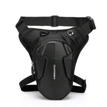 1 pièce Sac de taille pour la moto et la randonnée, sac de cuisse , sac banane pour le sport et les voyages en extérieur, sac à bandoulière tactique, sac de taille