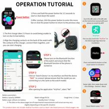Hot New 1pc Silicone Strap Unisex Smart Watch, Supports Make/Receive Calls, Pedometer, Calorie Counter, Multi-Sport Modes, Alarm, Call & Message Reminder, 2.01" Full-Screen Touch, Compatible With IOS & Android, Suitable As Festival Gift For Family And Friends