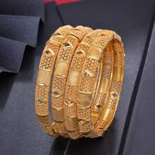 Pulseira elegante com punho aberto para mulheres - Cobre luxuoso, ajuste ajustável, perfeita para uso diário e ocasiões especiais