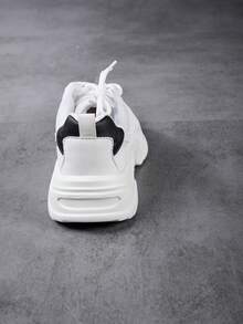 Women's Fashion Versatile Retro Patchwork Contrast Color Comfortable Casual Sports Shoes, Lightweight Breathable Fitness Sneakers, Non-Slip Durable Outdoor Running Shoes, Street Skateboard Shoes, Comfortable Versatile Women Shoes